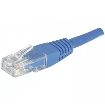 EXERTIS CONNECT Cat.6 U/UTP patch kabel, 0,5 m, moder, brez zaskočke 246700
