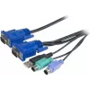 EXERTIS CONNECT kabel KVM Combo USB, PS/2, 5,0 m (066305)