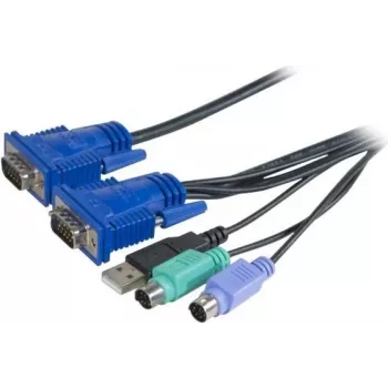 EXERTIS CONNECT kabel KVM Combo USB, PS/2, 5,0 m (066305)