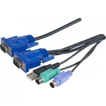 EXERTIS CONNECT kabel KVM Combo USB, PS/2, 5,0 m (066305)
