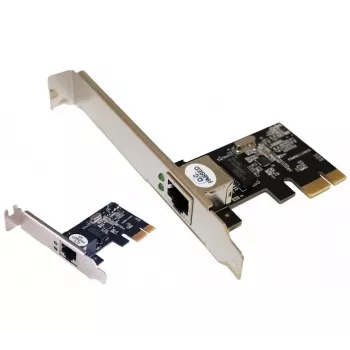 EXERTIS CONNECT 1 Gigabit mrežna kartica PCI Express, standardna in nizkoprofilna 300555