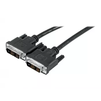 EXERTIS CONNECT monitor kabel DVI-D Single Link, vtič na vtič, 18+1 pin, 1,0 m, črn 127471