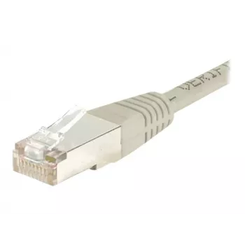EXERTIS CONNECT Cat5e F/UTP patch kabel, RJ45, siv, 10 m 847101