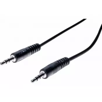 EXERTIS CONNECT 5m 3,5mm stereo avdio kabel vtič na vtič, črn 108567