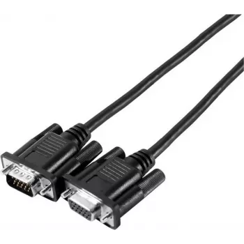 EXERTIS CONNECT kabel SVGA za monitor Eco, 15-polni HD D-Sub vtič na vtičnico, 3,0 m, črn – cenovno ugoden kabel za monitor za standardne aplikacije (117810)