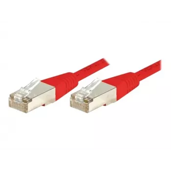 EXERTIS CONNECT Cat.6 F/UTP patch kabel, rdeč, 7,0 m, tanek brez zatiča 243570