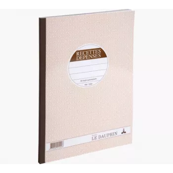 Le Dauphin Manifold Recettes-Dépenses, 297 x 210 mm, dupli (1502D) – 1 blok