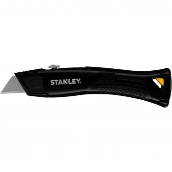 STANLEY FMHT10504-0 težki zložljivi nož z izvlečnim rezilom, črn, 3 rezila
