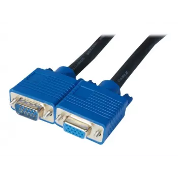EXERTIS CONNECT premium podaljševalni kabel S-VGA, 15,0 m, črn 138841