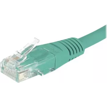 EXERTIS CONNECT Cat6 U/UTP patch kabel, 5m, zelen, RJ45, zaščita zatiča 244750
