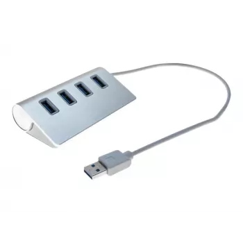 Exertis Connect 4-portni USB 3.0 hub - namizni - črn 021312