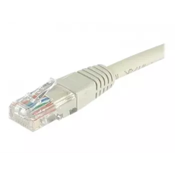 EXERTIS CONNECT Cat6 U/UTP patch kabel, 0,5 m, siv, RJ45, snagless EXC848050