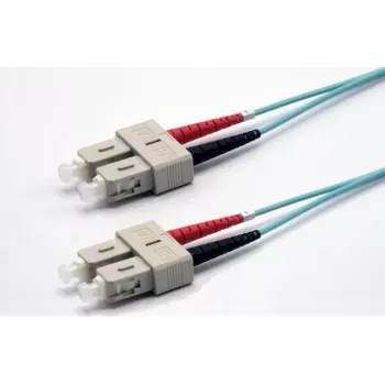Ekivalan OM3 Duplex optični patch kabel SC/SC 1m aqua COZOM3DCDC2SA0010A
