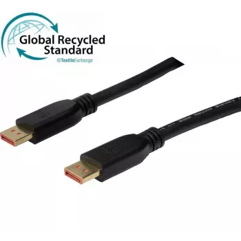 Exertis Connect DisplayPort 2.1 kabel, 80 Gbit/s, UHBR20, 4:4:4, GRS, DisplayPort vtič na DisplayPort vtič, 1,0 m 127241