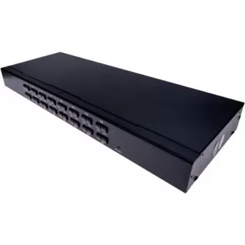 EXERTIS CONNECT 16-portno USB/PS/2 KVM stikalo z OSD in IP oddaljenim dostopom 66310