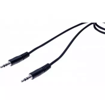 EXERTIS CONNECT 3,5 mm stereo avdio kabel vtič na vtič 1,5 m črn 108569