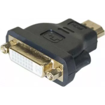 EXERTIS CONNECT HDMI na DVI-I adapter, HDMI vtič na DVI-I 24+5 vtičnica, črn 127951