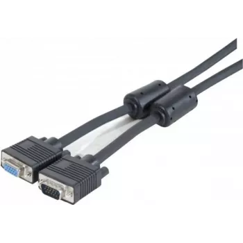 EXERTIS CONNECT SVGA monitor kabel, 15-polni HD D-Sub vtič/vtičnica, 10,0 m, črn 119840