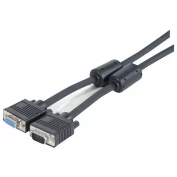 EXERTIS CONNECT SVGA monitor kabel, 15-polni HD D-Sub vtič/vtičnica, 10,0 m, črn 119840