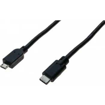 Exertis Connect kabel USB-C na Micro-USB Type-B, USB 2.0, 1 m, črn 532481