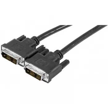 EXERTIS CONNECT monitor kabel DVI-D Single Link, 18+1 pin vtič DVI-D na vtič DVI-D, 3,0 m, črn 127480