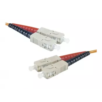 Exertis Connect SC/UPC na SC/UPC OM2 multimodni LWL patch kabel, 3m, oranžen 392693