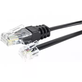 EXERTIS CONNECT telefonski kabel RJ11 vtič na RJ45 vtič črn 10 m EXC285011