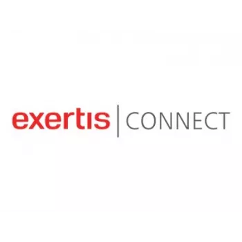 EXERTIS CONNECT LWL patch kabel Eco, 50/125 µm, OM2 vlakno, LC Duplex vtič/ST Duplex vtič, oranžen, 1,0 m UPC UPC poliranje (392671)
