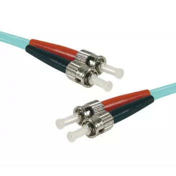 Exertis Connect 392774 optični kabel, 5 m, ST na ST, OM3, aqua