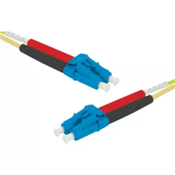 EXERTIS CONNECT OS2 LC dupleks na LC dupleks UPC optični patch kabel, 9/125 µm, rumen, 15 m 392847