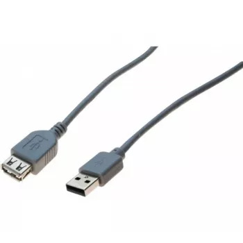 EXERTIS CONNECT podaljševalni kabel USB 2.0, vtič USB-A na vtičnico USB-A, siv, 5,0 m, High Speed 532405