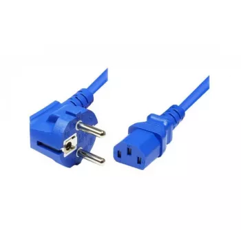 Exertis Connect napajalni kabel, IEC C13, moder, 1,8 m (808013)