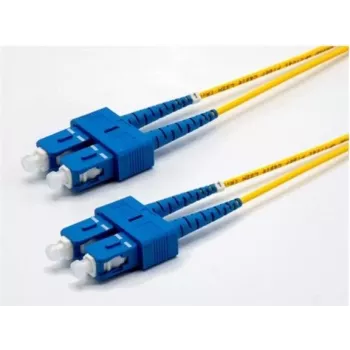 Ekivalan OS2 dupleks patch kabel SC/SC, 9/125 µm, rumen, 1,0 m COZ008DCDC2SJ0010A