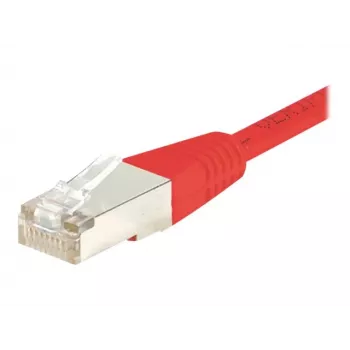 EXERTIS CONNECT Cat6 F/UTP patch kabel, rdeč, 30 m 853343