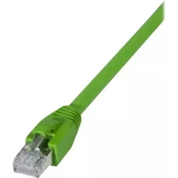 EXERTIS CONNECT Cat.6A S/FTP industrijski patch kabel, 10 m, zelen 854299