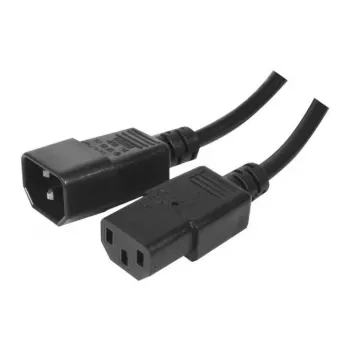 Exertis Connect IEC napajalni kabel C14 na C13, brez halogenov, črn, 3,0 m 807953