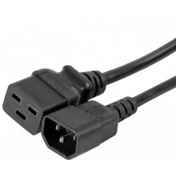 EXERTIS CONNECT podaljšek napajanja IEC C14 na C19, 3m, črn 808007