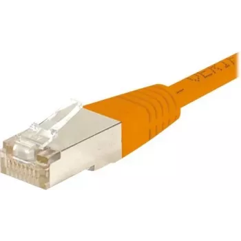 EXERTIS CONNECT CAT6 F/UTP patch kabel, oranžen, 25 m, tanek brez zatikal 853339