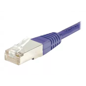 Exertis Connect 854460 Cat.6 S/FTP PiMF patch kabel, 15 m, vijoličen, Slim Bend Protection