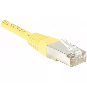 Exertis Connect 853353 Cat.6 F/UTP patch kabel, 50 m, rumen, Slim Bend Protection