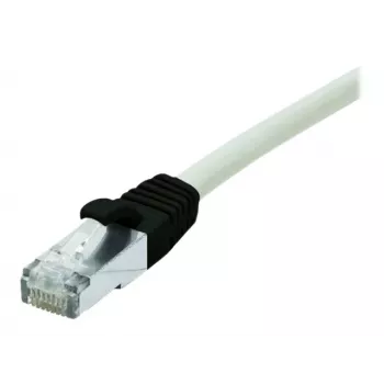 EXERTIS CONNECT Cat6 S/FTP LSZH patch kabel RJ45 na RJ45, 1m, siv, snagless 851310