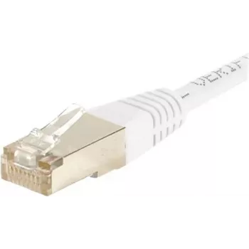 Exertis Connect 853811 Cat.6 F/UTP patch kabel, 1 m, bel, Slim Bend Protection