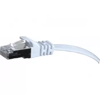 EXERTIS CONNECT ploščati U/FTP CAT.6 patch kabel, bel, 2,0 m 845057