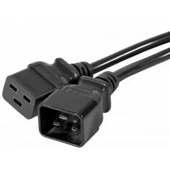 EXERTIS CONNECT podaljšek napajalnega kabla IEC C20 na C19, 3 m, črn 808003