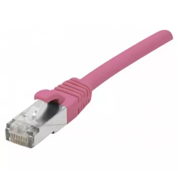 Exertis Connect 854385 Cat 6A S/FTP (PiMF) patch kabel, 25 m, roza, Slim Bend Protection