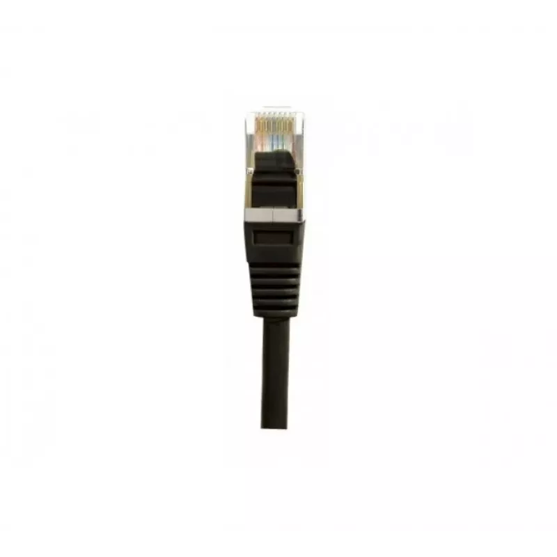 EXERTIS CONNECT Cat.6 S/FTP PiMF patch kabel, RJ45, črn, 2 m 856870
