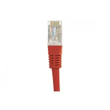 EXERTIS CONNECT Cat.6 S/FTP patch kabel, PiMF, rdeč, 5,0 m 856883