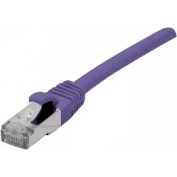 EXERTIS CONNECT Cat 6 F/UTP PoE patch kabel brez halogenov, vijoličen, 10 m 854415