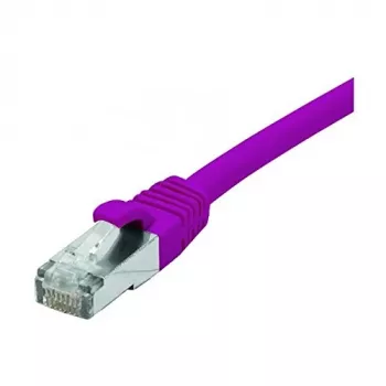 EXERTIS CONNECT Cat 6 F/UTP PoE patch kabel brez halogenov, vijoličen, 10 m 854415