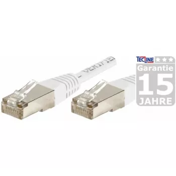 EXERTIS CONNECT Cat.6 S/FTP PiMF patch kabel, RJ45, bel, 30 m 856935